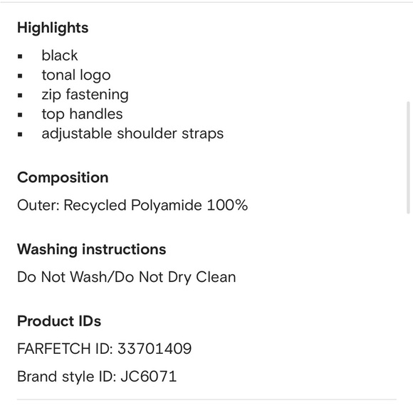 Adidas Logo Totepack in Black - Picture 7 of 8